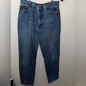 Classic Denim Straight Leg Jeans